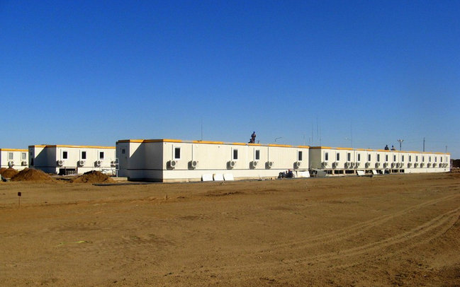 Expansion of men-camp in Kazachstan