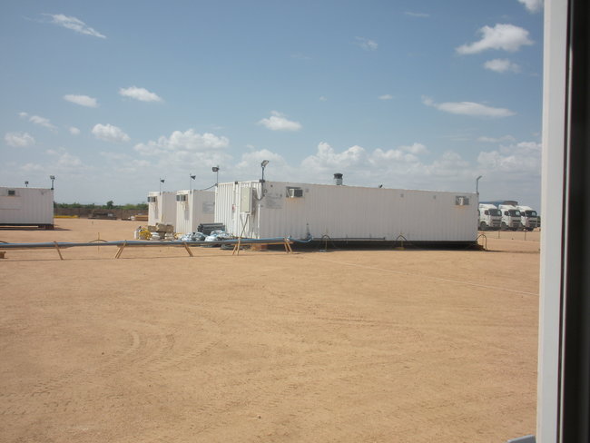 Camp with Modular sewage treatment plant